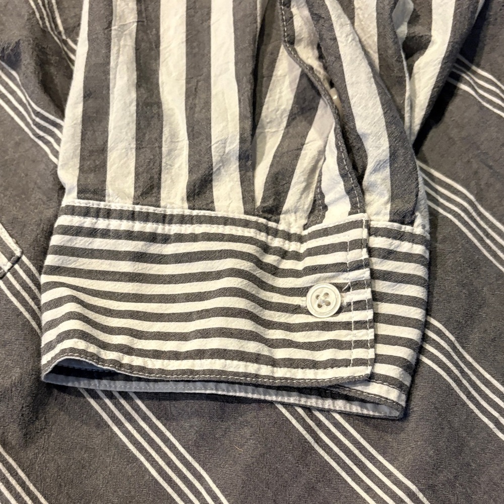 Madewell Pattern-Block Button Down Shirt - image 4